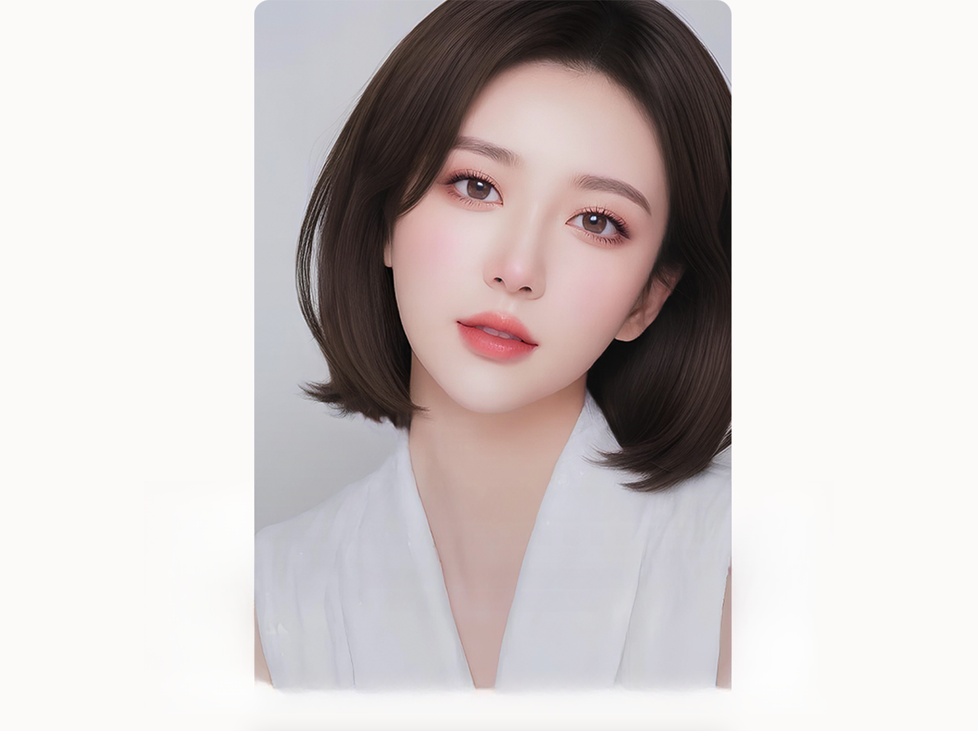 Изображение модели для перераспределения жира под глазами Hyundai Aesthetics